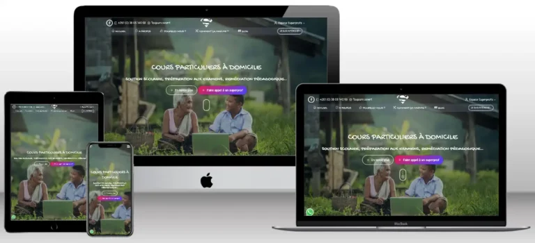 Visuel du projet de Superprofs Madagascar