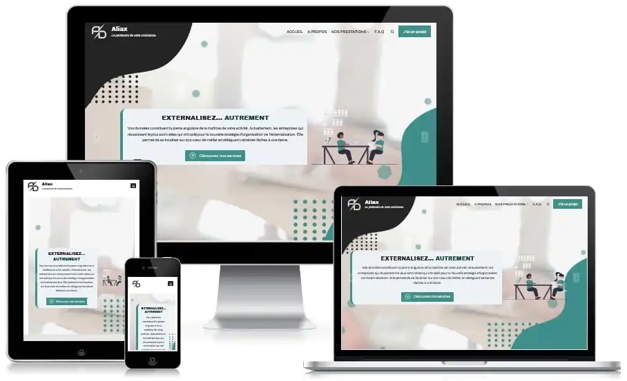 Visuel du projet de ALIAX DATA