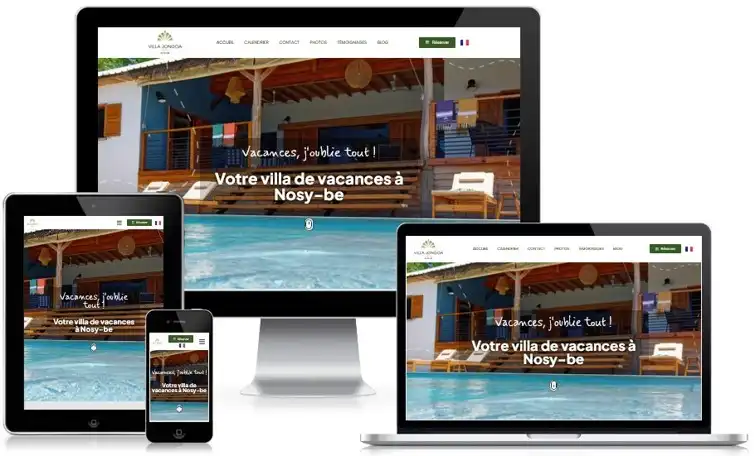 Visuel du projet de Villa Jongoa Nosy Be