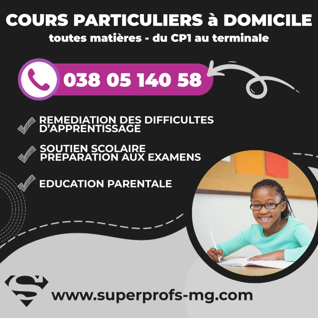 Visuel 3 du projet : Site vitrine avec intranet pour Superprofs