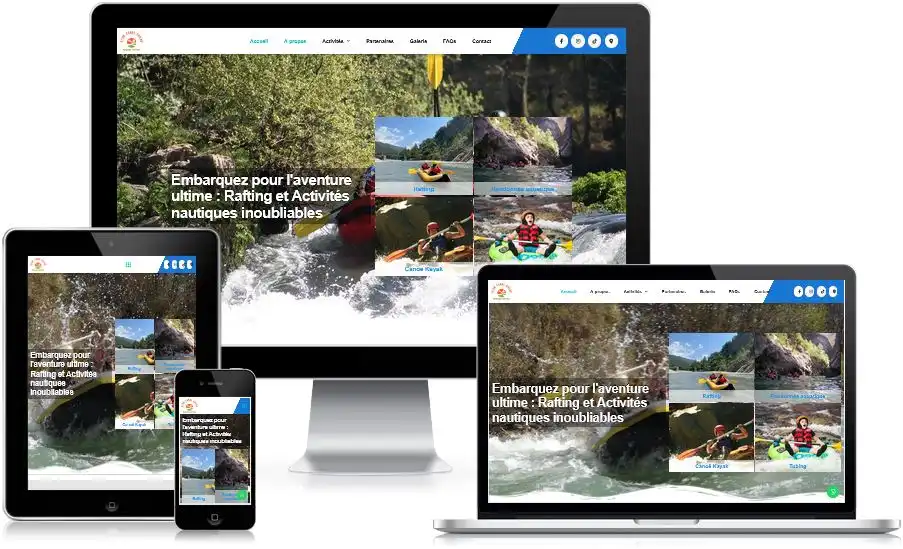 Visuel du projet de Rafting Kayak en Provence