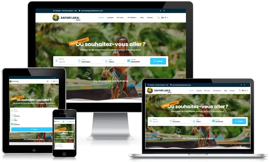 Visuel du projet de Safari Laka Tours – Fort Dauphin